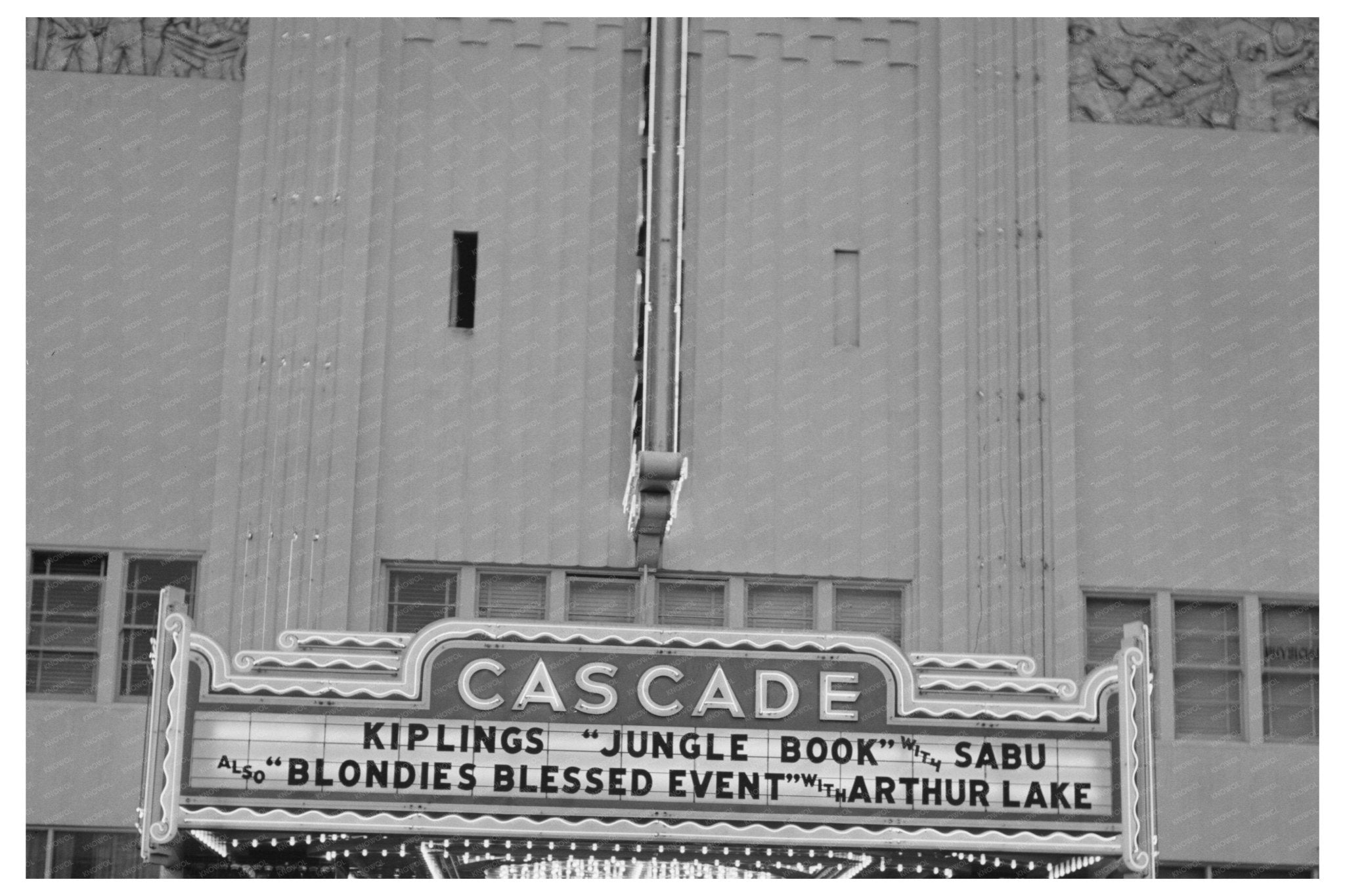 Motion Picture Show in Redding California June 1942 - Available at KNOWOL