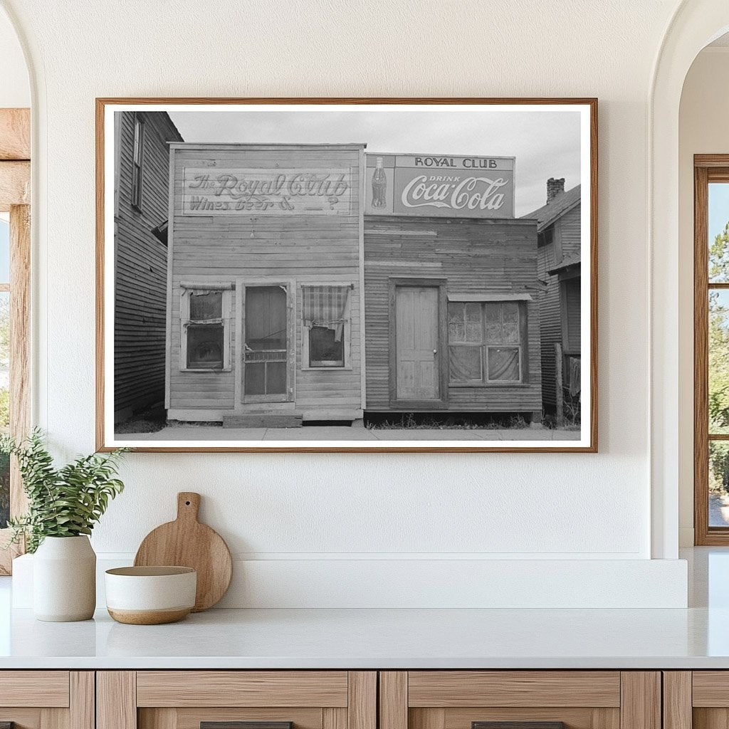 Mound Bayou Beer Hall Vintage Photograph January 1939 - Available at KNOWOL