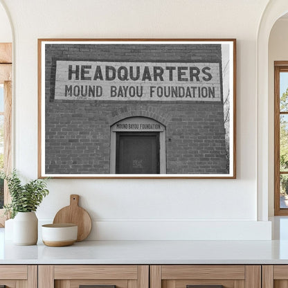 Mound Bayou Foundation Headquarters Mississippi 1939 - Available at KNOWOL