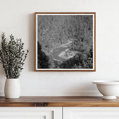 Mountain Stream in Shasta County California June 1942 - Available at KNOWOL