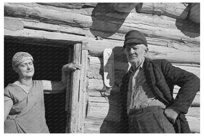 Mr and Mrs OBrien Farmers North Dakota 1937 Drought Image - Available at KNOWOL