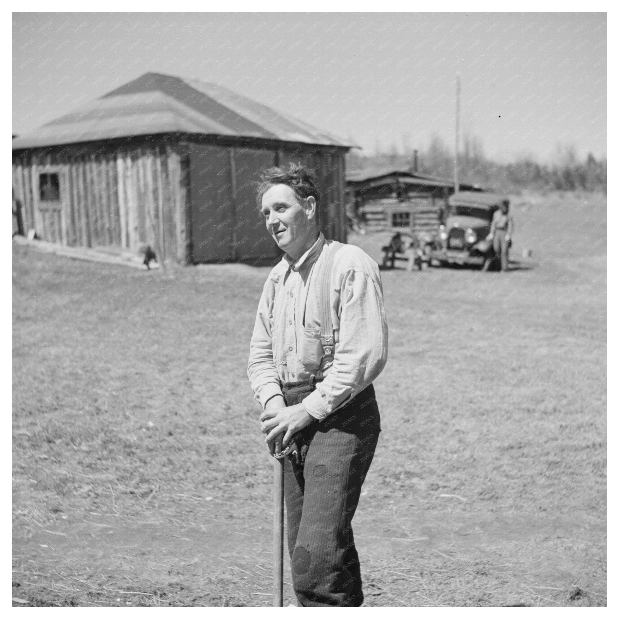 Mr. Henrickson of Mansfield Michigan May 1937 FSA/OWI Collection - Available at KNOWOL