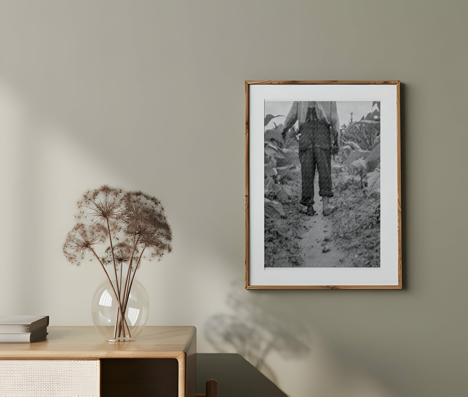 Mr. Taylor Priming Tobacco Field Granville County North Carolina July 1939 - Available at KNOWOL