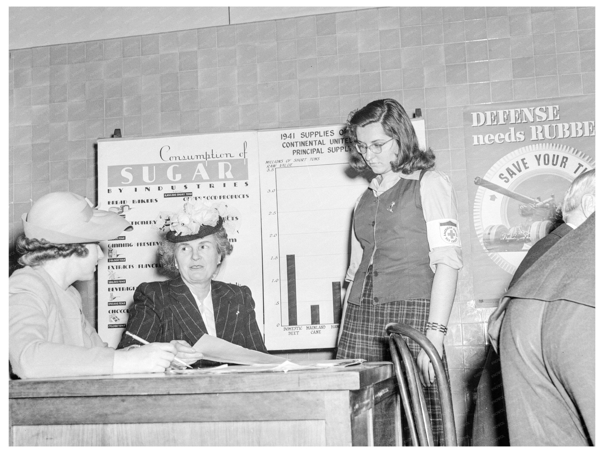 Mrs. Henry Wallace Discusses Sugar Rationing 1942 1943 - Available at KNOWOL