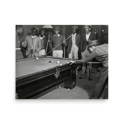 MS - Shooting Pool on Saturday Afternoon in Clarksdale, Mississippi 1939 - Available at KNOWOL