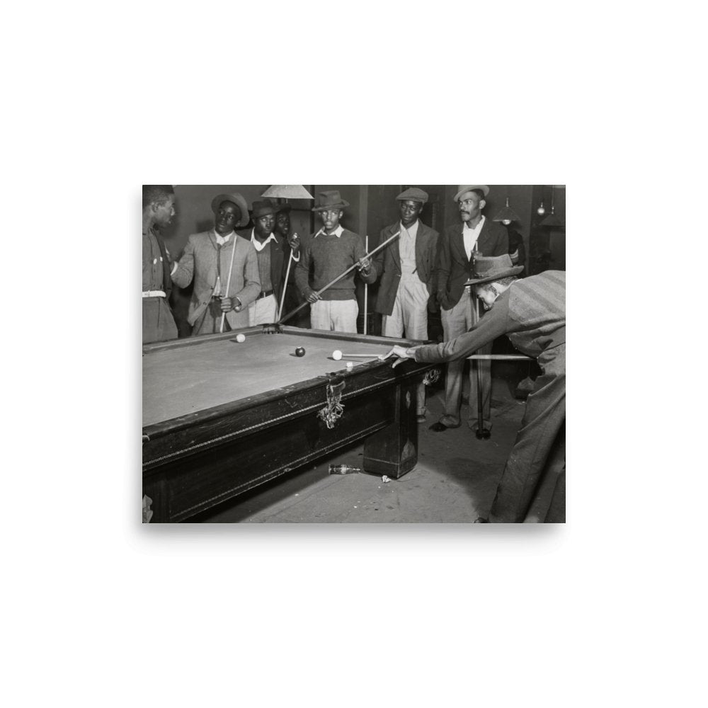 MS - Shooting Pool on Saturday Afternoon in Clarksdale, Mississippi 1939 - Available at KNOWOL