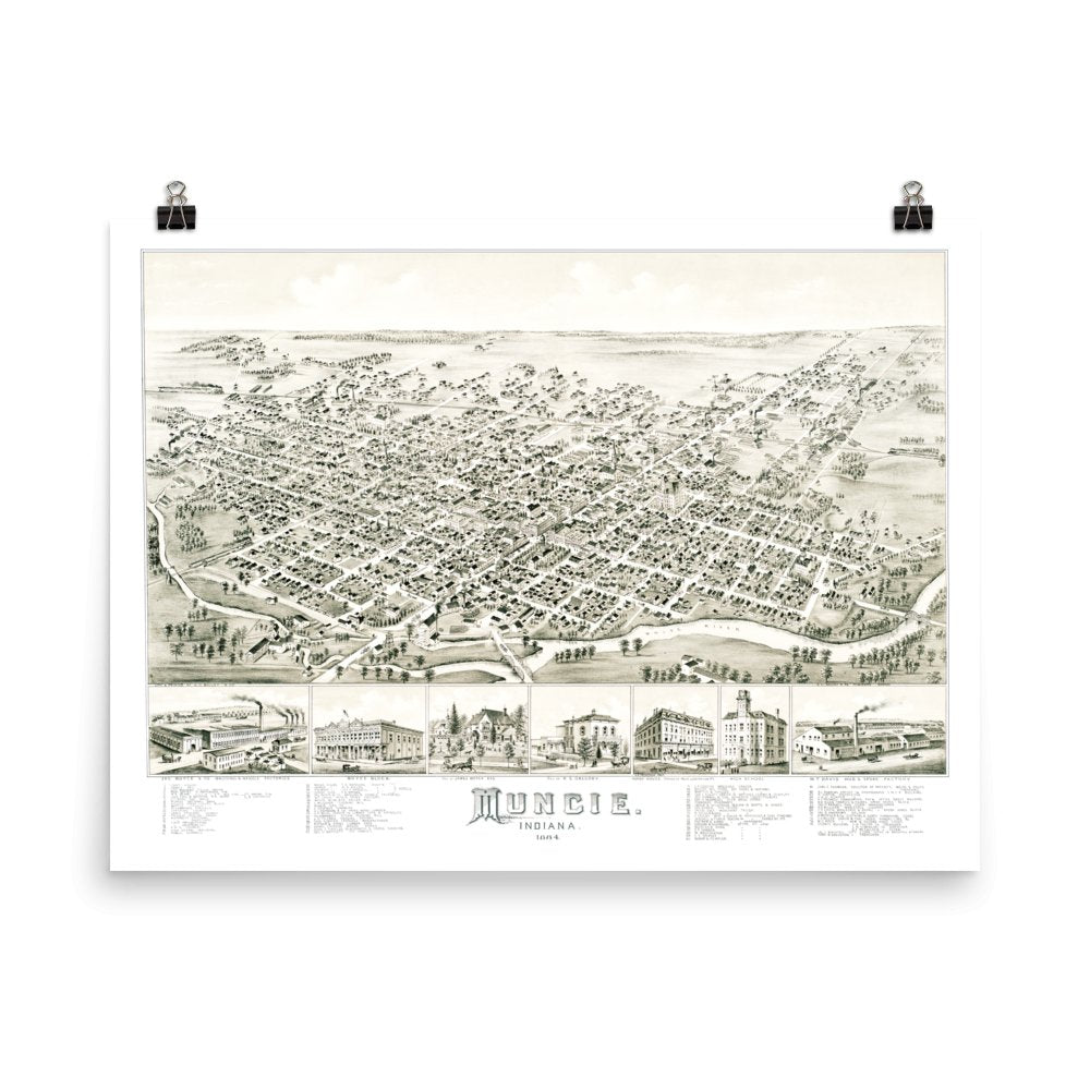 Muncie, IN 1884 - Available at KNOWOL