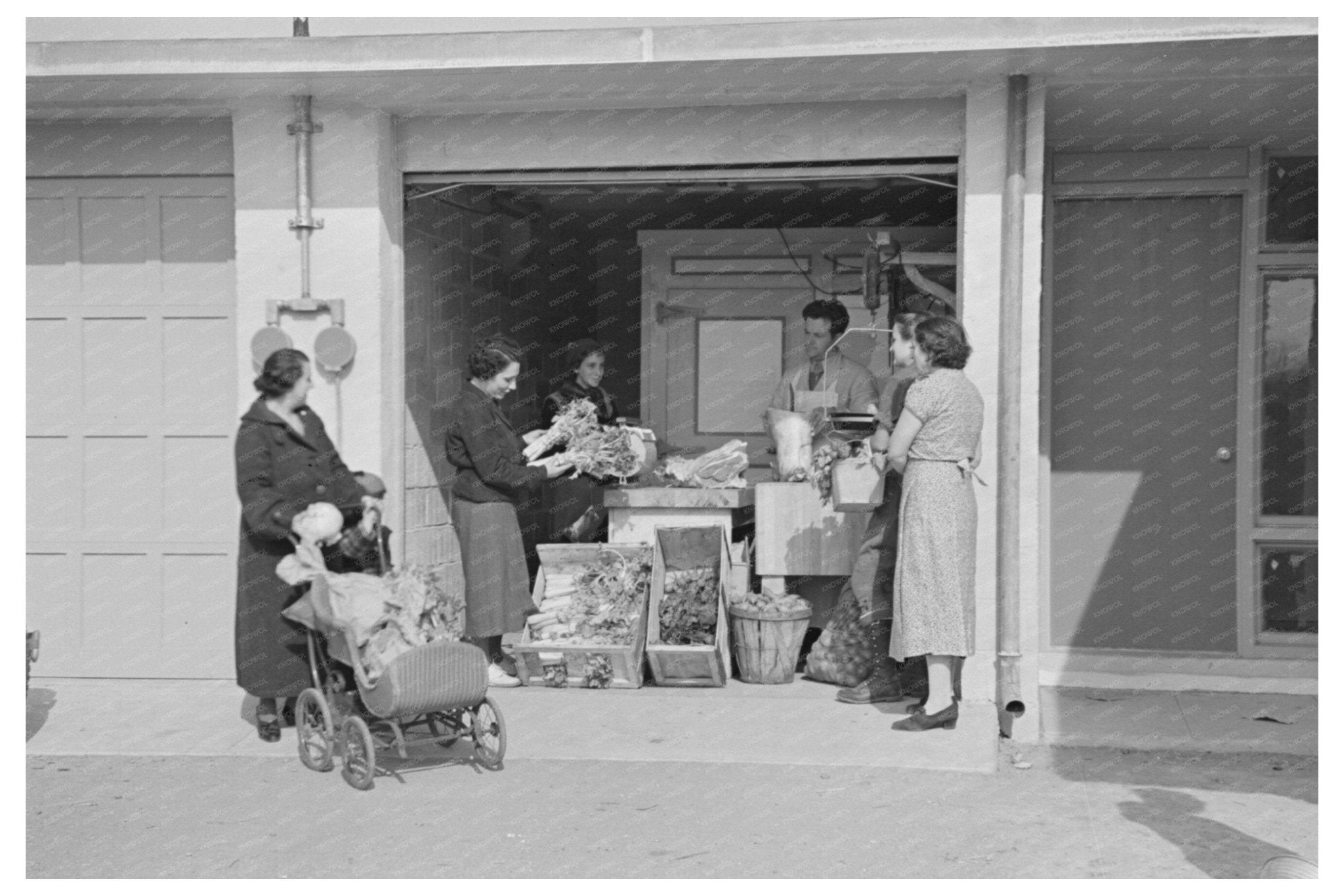 Nathan Dubin Kosher Meat Shop Jersey Homesteads 1936 - Available at KNOWOL