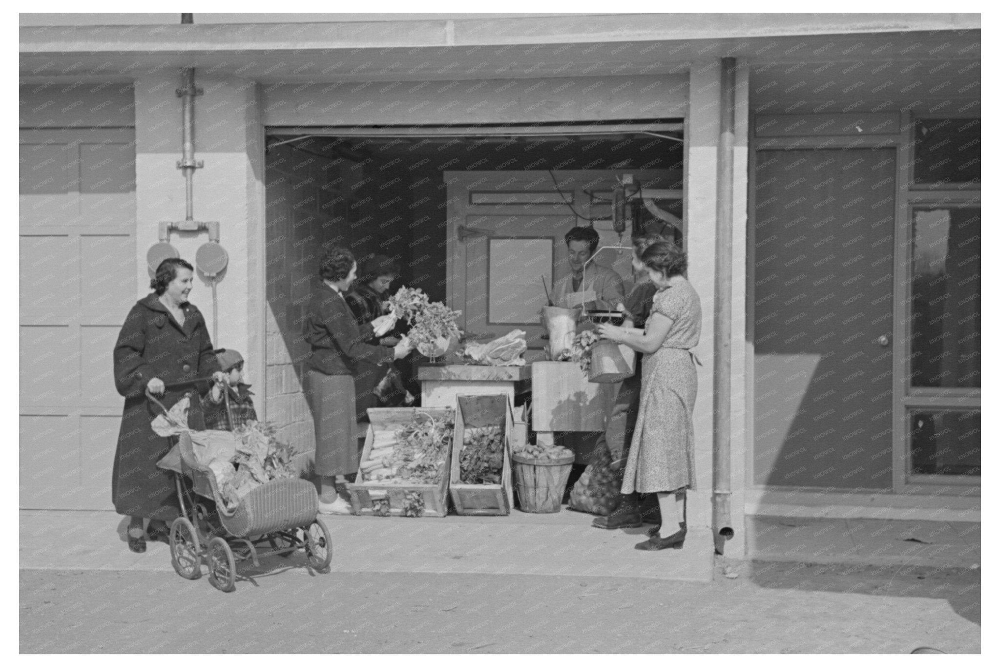 Nathan Dubins Kosher Meat Shop Hightstown 1936 - Available at KNOWOL