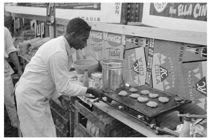 National Rice Festival Concession Stand 1938 - Available at KNOWOL