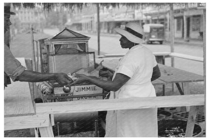 National Rice Festival Concession Stand Crowley Louisiana 1938 - Available at KNOWOL