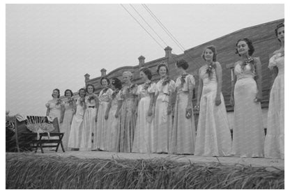 National Rice Festival Crowley Louisiana 1938 Vintage Photo - Available at KNOWOL