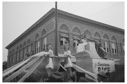 National Rice Festival Float October 1938 Crowley Louisiana - Available at KNOWOL