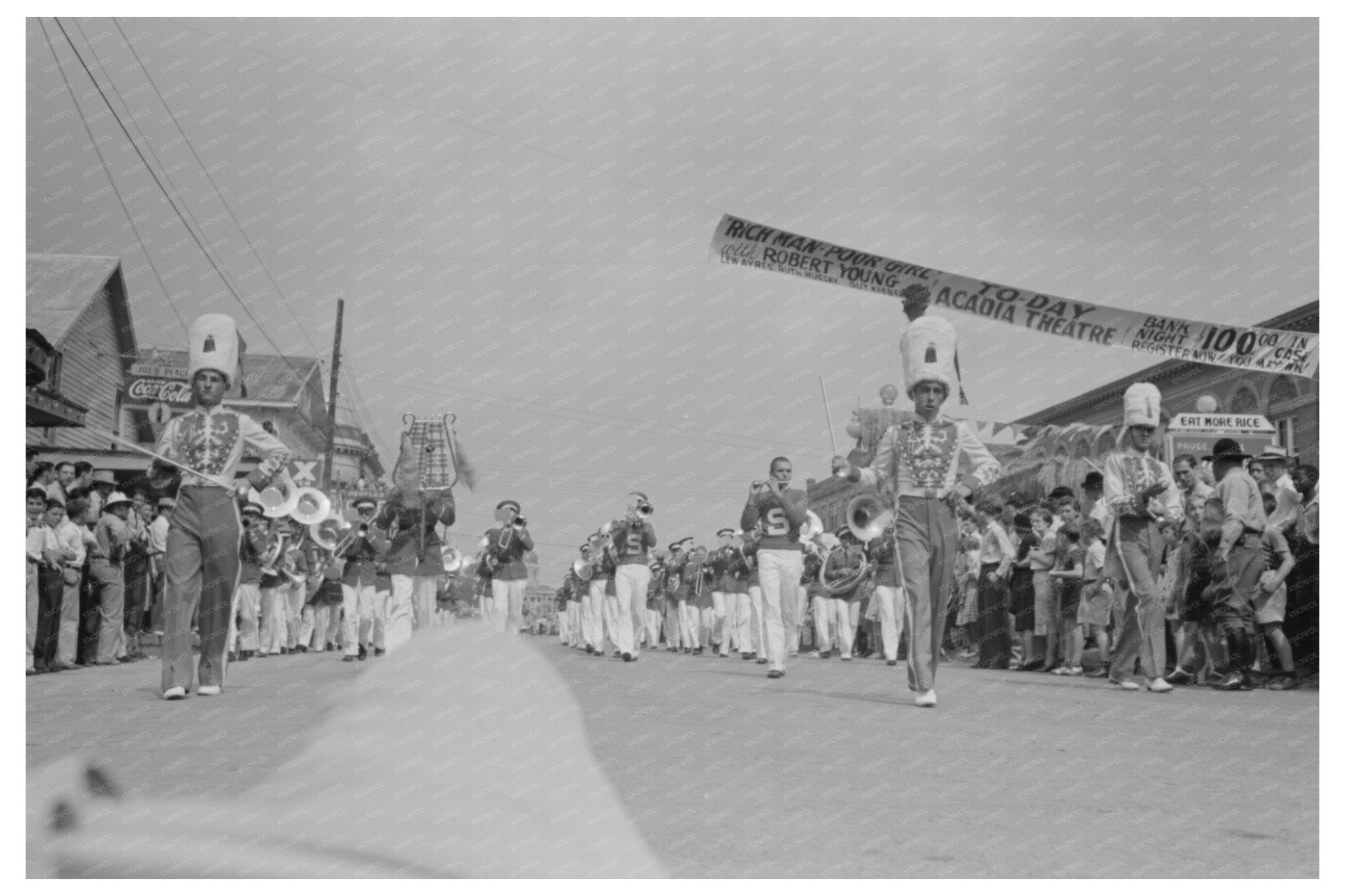 National Rice Festival Parade 1938 Crowley Louisiana - Available at KNOWOL