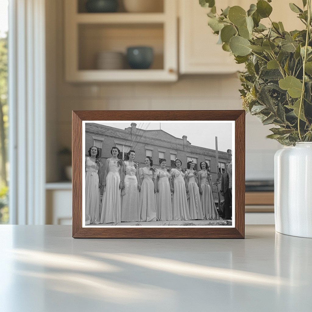 National Rice Festival Princesses Crowley Louisiana 1938 - Available at KNOWOL