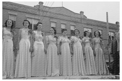 National Rice Festival Princesses Crowley Louisiana 1938 - Available at KNOWOL