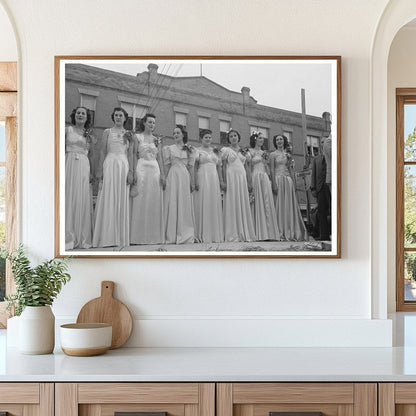 National Rice Festival Princesses Crowley Louisiana 1938 - Available at KNOWOL