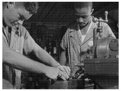 National Youth Administration Machine Shop Training 1940 - Available at KNOWOL