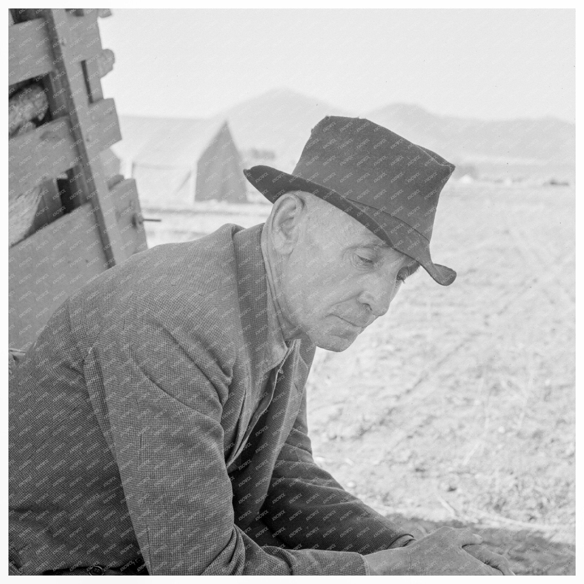 Nebraska Farmer Becomes Migrant Worker Oregon 1939 - Available at KNOWOL