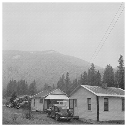 Neihart Montana First Snowfall September 1942 - Available at KNOWOL