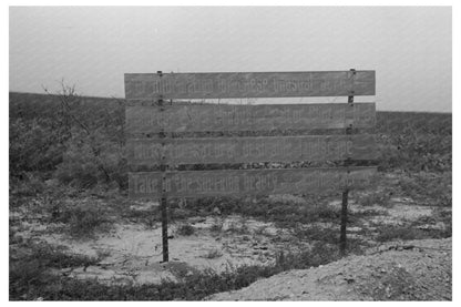 New Jersey Agricultural Land Sign January 1938 - Available at KNOWOL