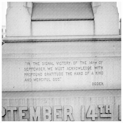 New Orleans Race Prejudice Monument July 1936 Photo - Available at KNOWOL