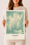 NH Current Atlas 2026 | Acworth | 12" x 18" | Archival Matte Print
