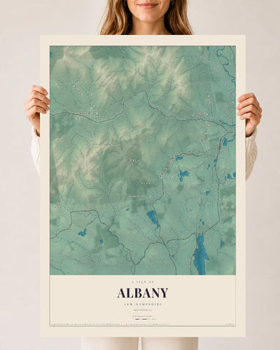 NH Current Atlas 2026 | Albany | 24" x 36" | Archival Matte Print