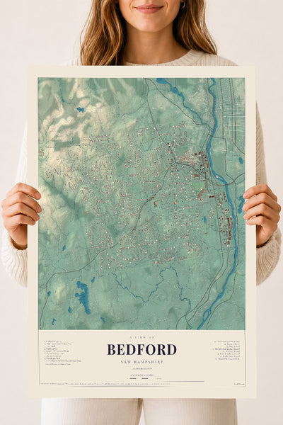NH Current Atlas 2026 | Bedford | 18" x 24" | Archival Matte Print