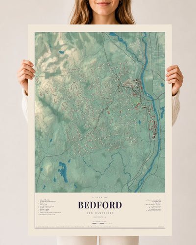 NH Current Atlas 2026 | Bedford | 24" x 36" | Archival Matte Print