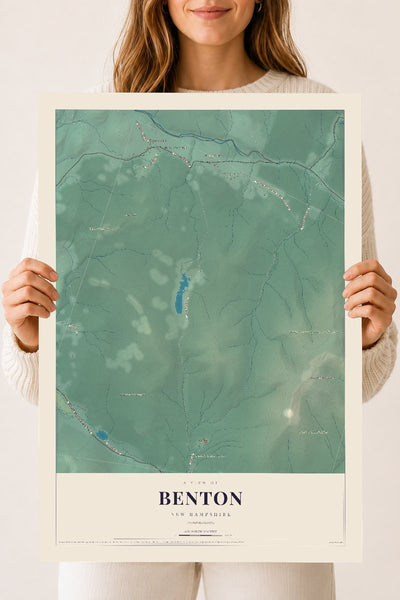NH Current Atlas 2026 | Benton | 18" x 24" | Archival Matte Print