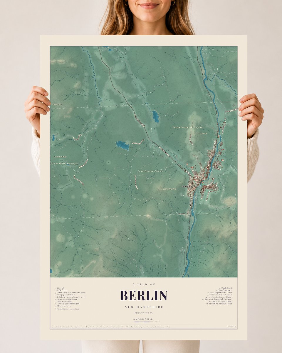 NH Current Atlas 2026 | Berlin | 24" x 36" | Archival Matte Print