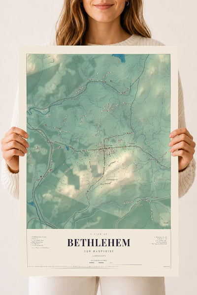 NH Current Atlas 2026 | Bethlehem | 18" x 24" | Archival Matte Print