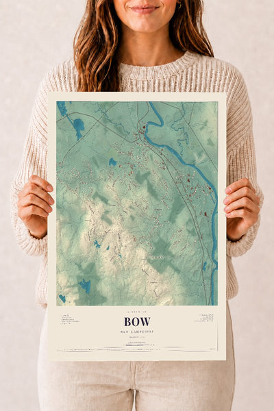 NH Current Atlas 2026 | Bow | 12" x 18" | Archival Matte Print