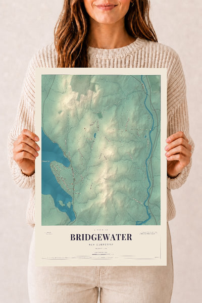 NH Current Atlas 2026 | Bridgewater | 12" x 18" | Archival Matte Print