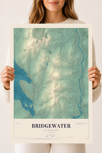 NH Current Atlas 2026 | Bridgewater | 18" x 24" | Archival Matte Print