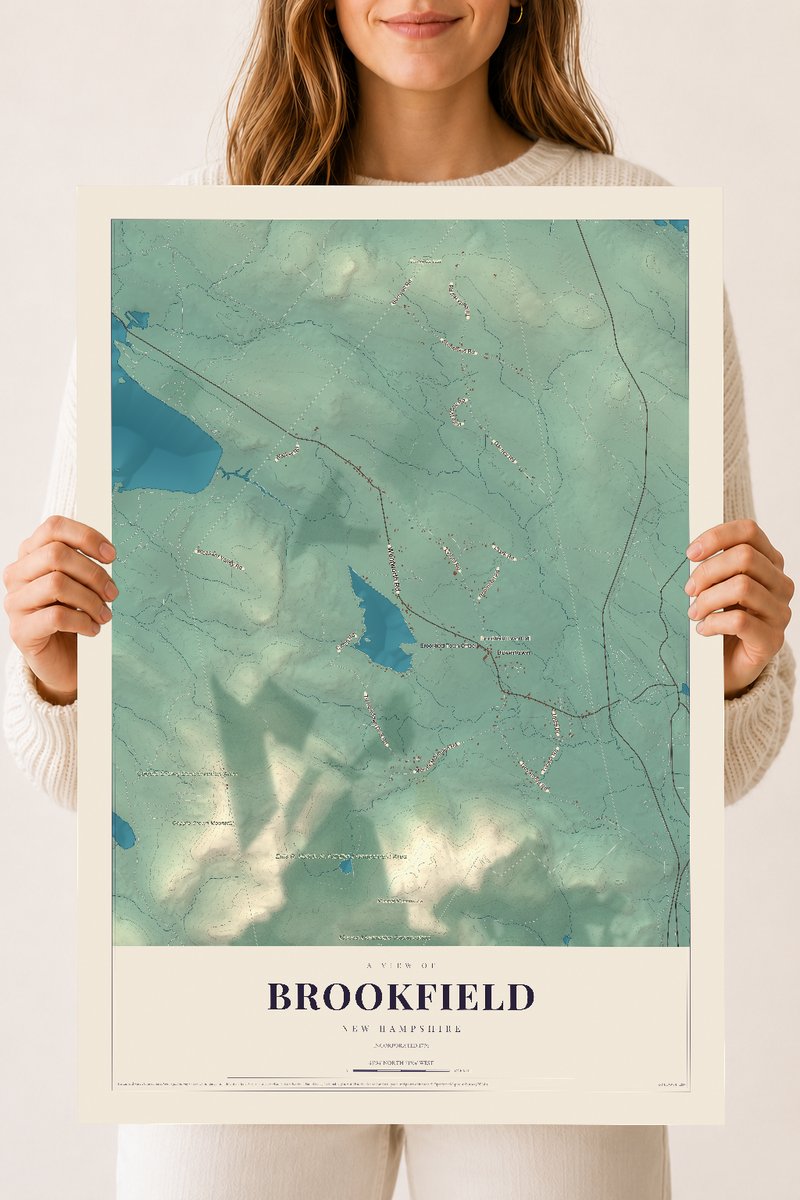 NH Current Atlas 2026 | Brookfield | 18" x 24" | Archival Matte Print