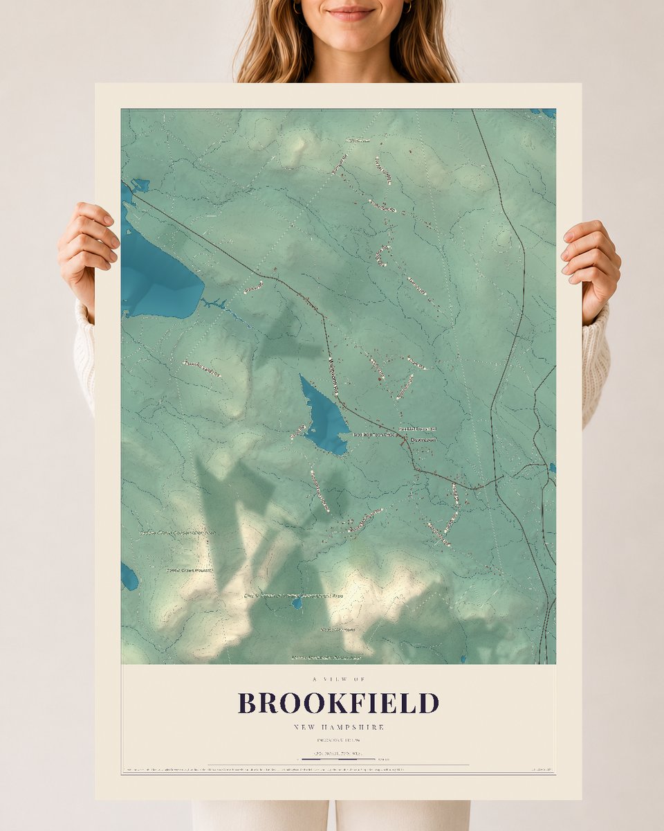NH Current Atlas 2026 | Brookfield | 24" x 36" | Archival Matte Print