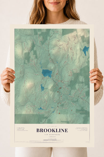 NH Current Atlas 2026 | Brookline | 18" x 24" | Archival Matte Print