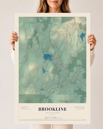 NH Current Atlas 2026 | Brookline | 24" x 36" | Archival Matte Print