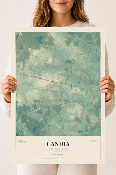 NH Current Atlas 2026 | Candia | 18" x 24" | Archival Matte Print