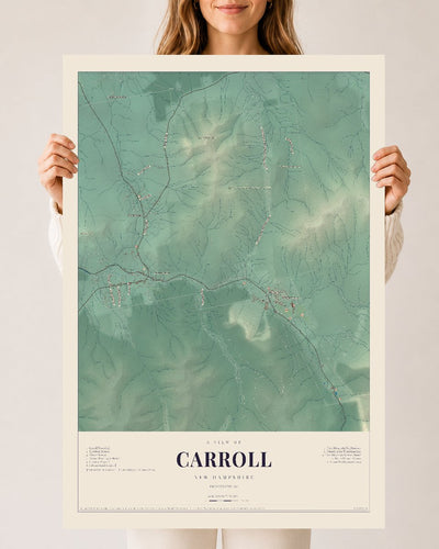 NH Current Atlas 2026 | Carroll | 24" x 36" | Archival Matte Print