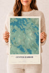 NH Current Atlas 2026 | Center Harbor | 12" x 18" | Archival Matte Print