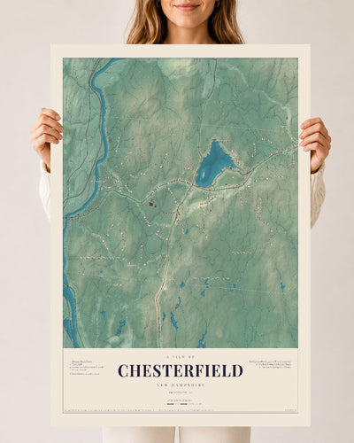 NH Current Atlas 2026 | Chesterfield | 24" x 36" | Archival Matte Print