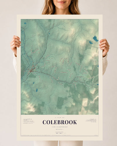 NH Current Atlas 2026 | Colebrook | 24" x 36" | Archival Matte Print
