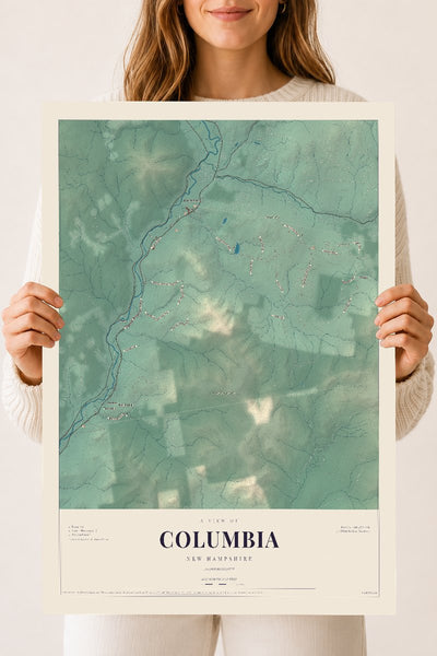 NH Current Atlas 2026 | Columbia | 18" x 24" | Archival Matte Print