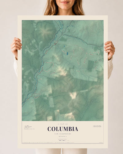 NH Current Atlas 2026 | Columbia | 24" x 36" | Archival Matte Print