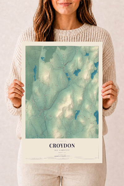 NH Current Atlas 2026 | Croydon | 12" x 18" | Archival Matte Print