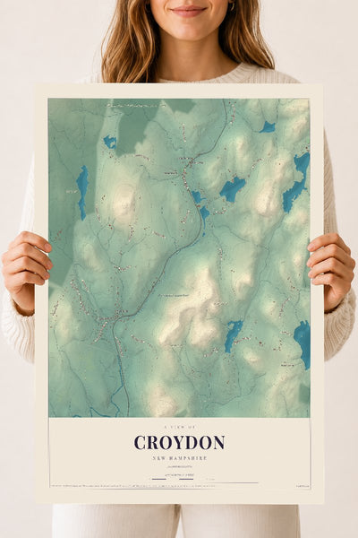 NH Current Atlas 2026 | Croydon | 18" x 24" | Archival Matte Print