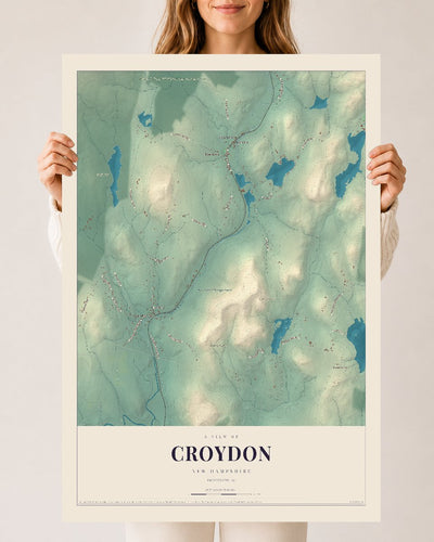 NH Current Atlas 2026 | Croydon | 24" x 36" | Archival Matte Print